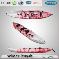 3 paddlers (Max) et non gonflables PE Material Hull Kayak